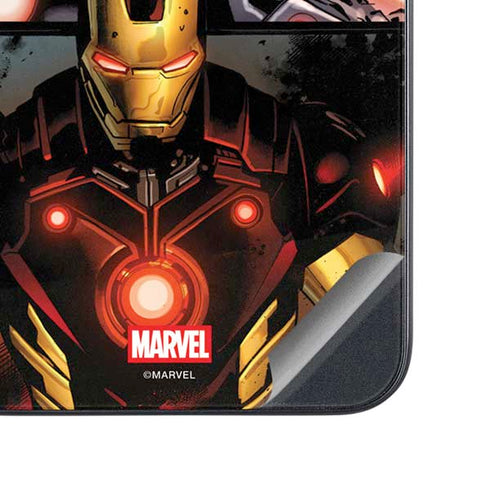 Marvel Iron Man Three Panel Galaxy A54 5G Skin